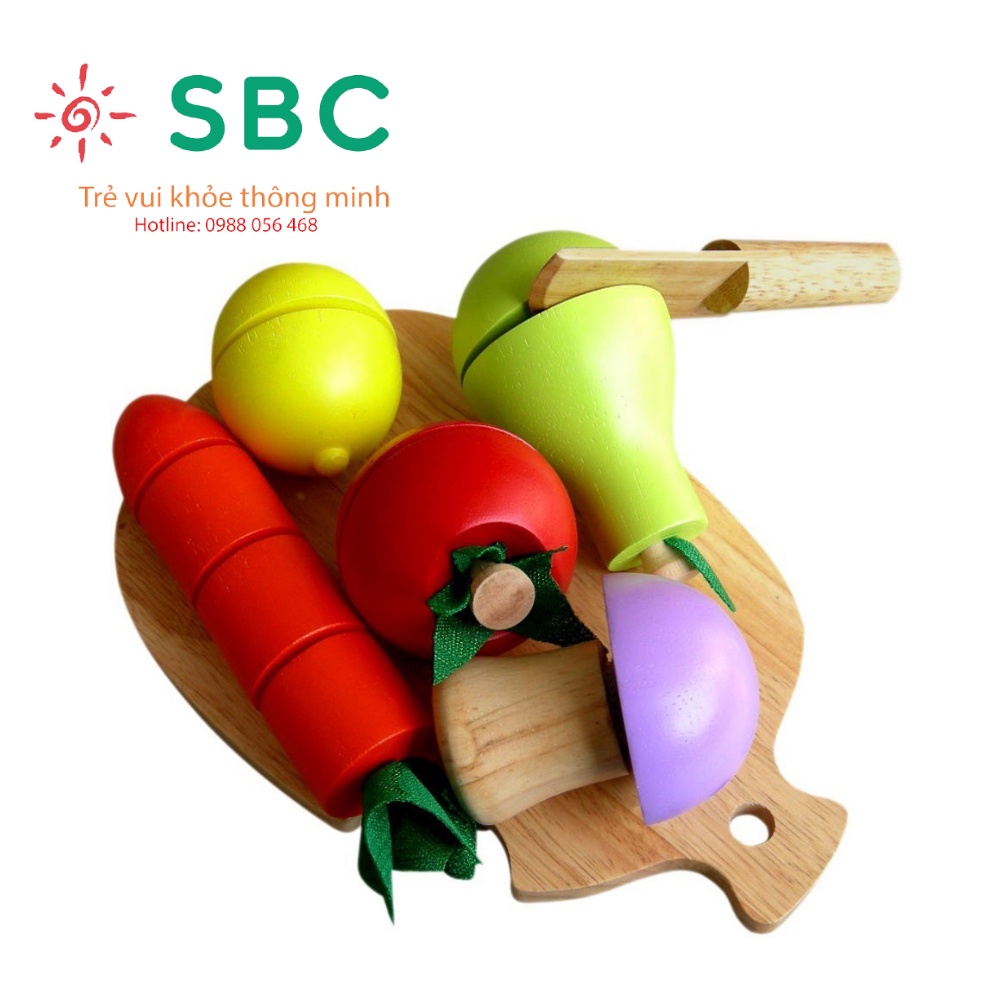 Đồ chơi gỗ Winwintoys - Bộ 5 loại trái cây