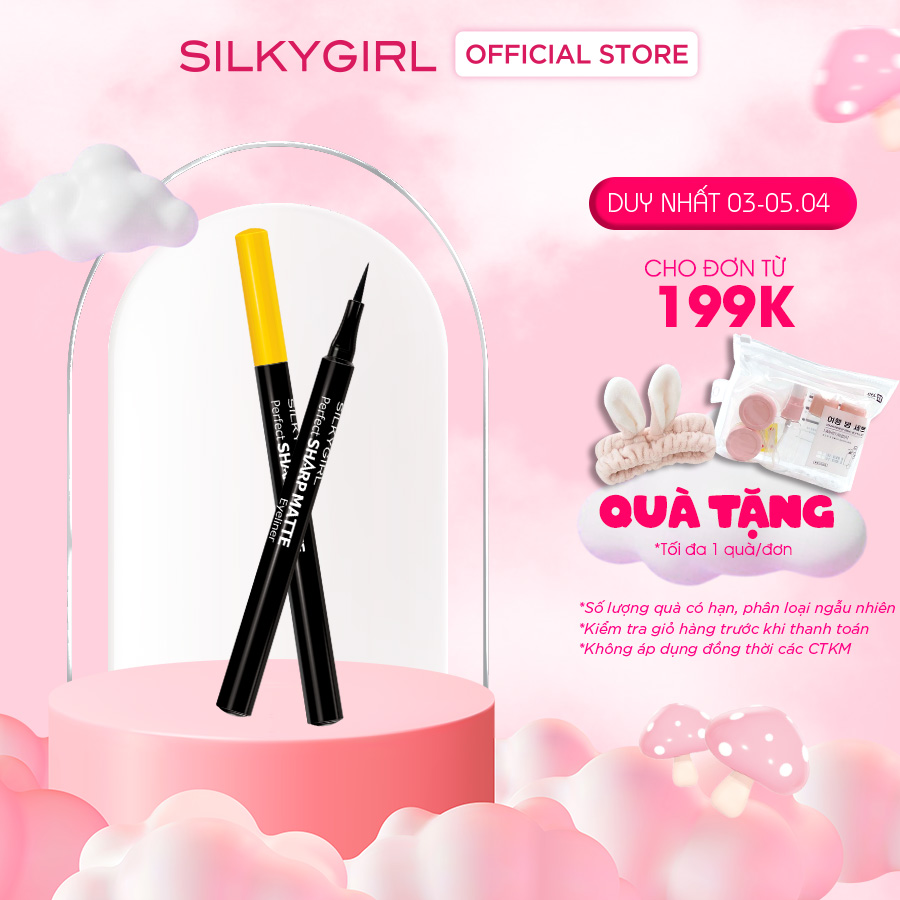 Kẻ Mắt Nước Silkygirl Perfect Sharp Matte 1.2ml