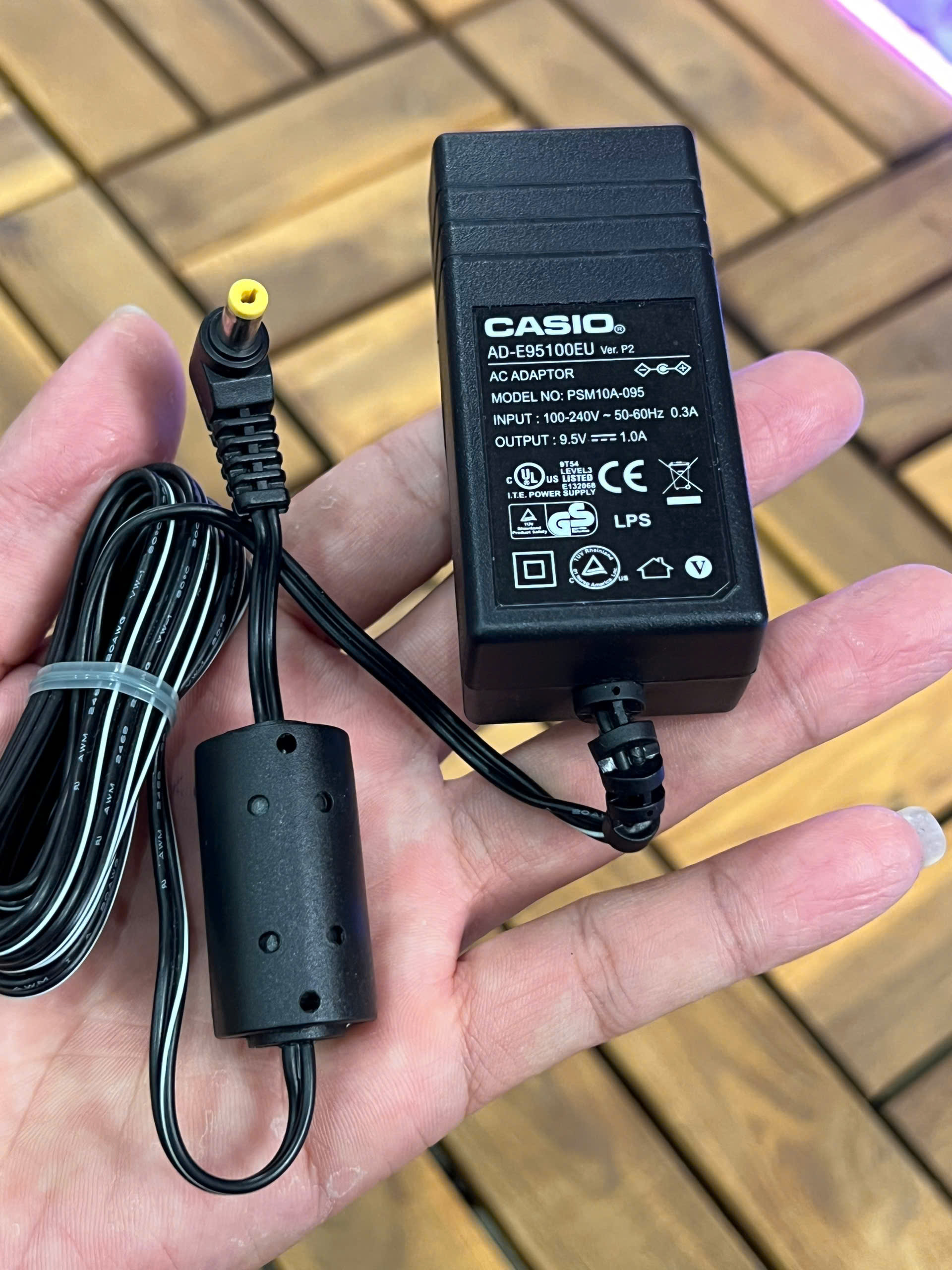 Sạc Nguồn 9.5v Cho Ctk-4200 Đàn Casio