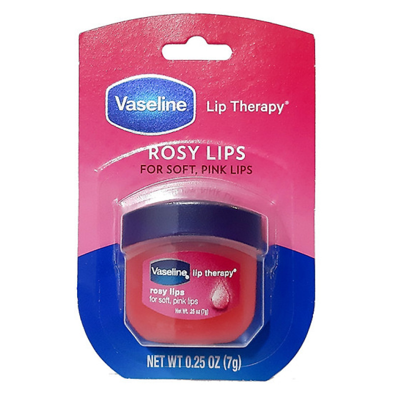 Son dưỡng môi vaseline lip rose therapy 7gr