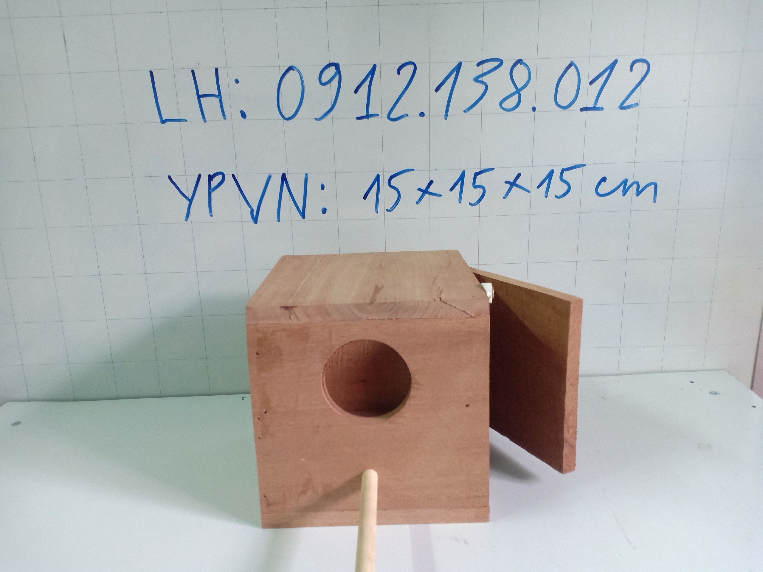Tổ đẻ VẸT YẾN PHỤNG - KT 15*15*15 cm