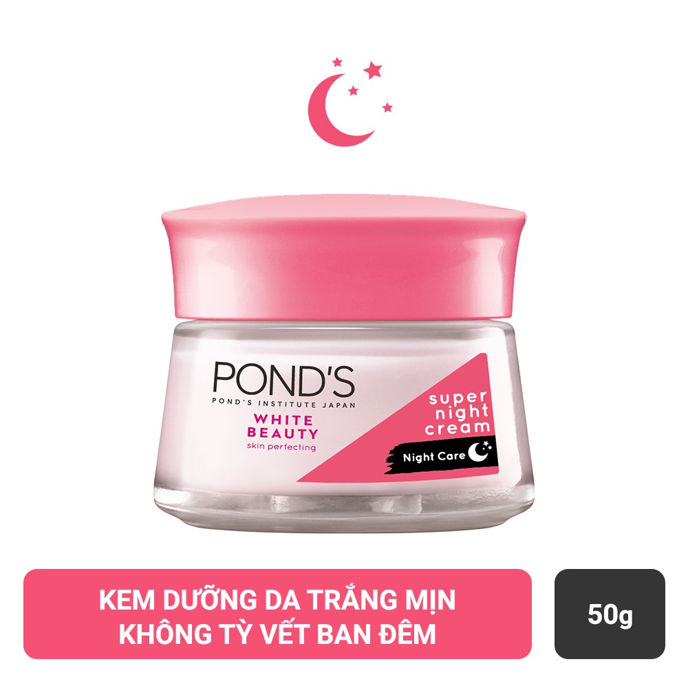 [HCM]Kem dưỡng da Ponds trắng hồng tinh khiết ban đêm 30g cam kết hàng đúng mô tả chất lượng đảm bảo an toàn đến sức khỏe người sử dụng đa dạng mẫu mã màu sắc kích cỡ
