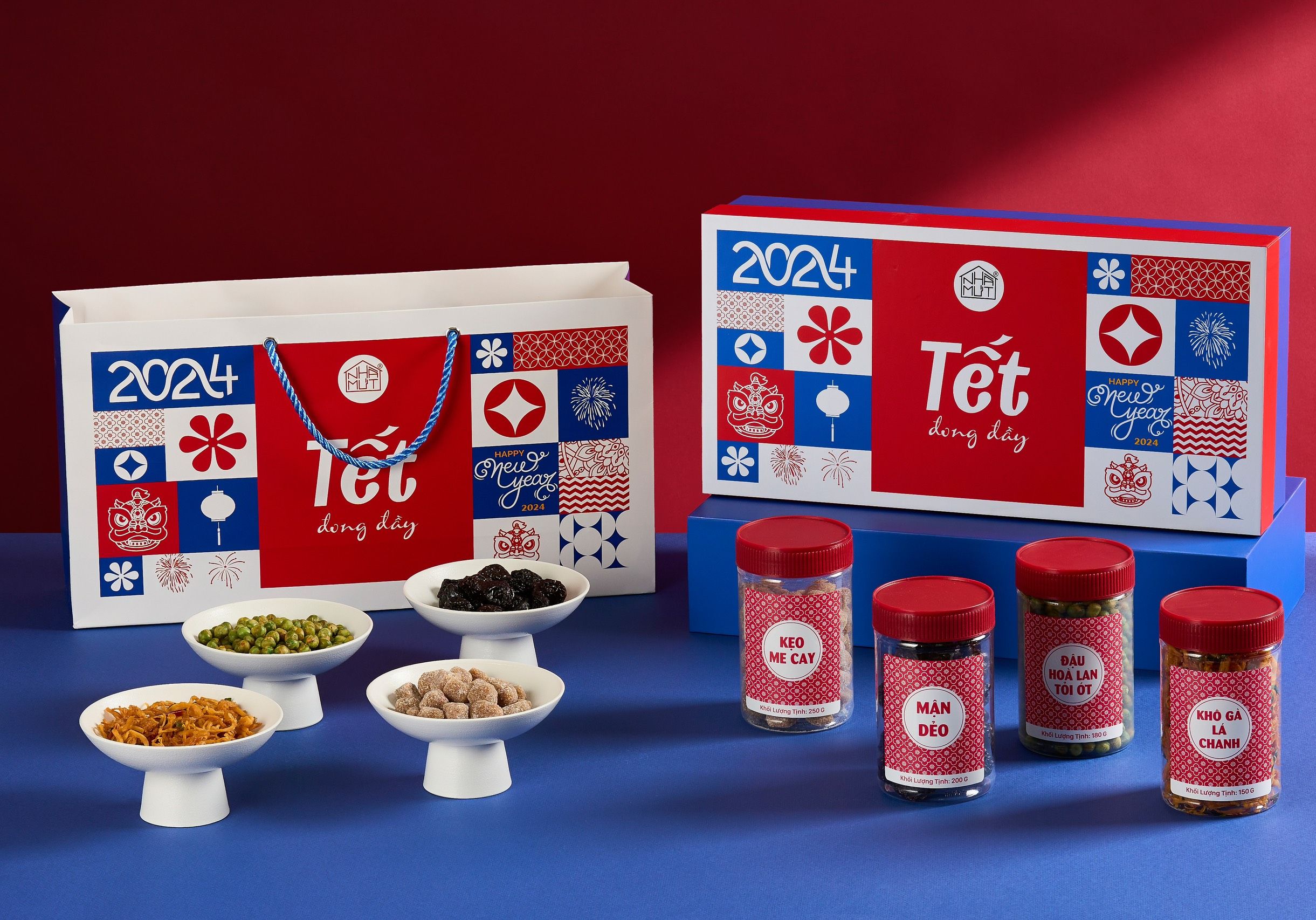 Set mứt tết 2024 cap cấp của NHÀ MỨT