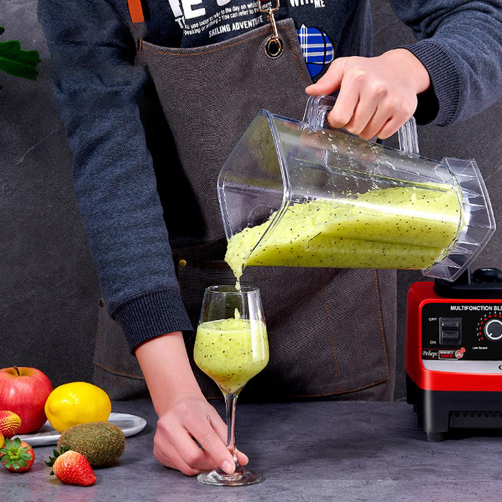 Máy xay sinh tố công nghiệp máy xay đa năng bản 2 cối xay thịt cá, rau củ, đá viên...Máy có công suất lớn 4500w lưỡi dao không rỉ. Bảo hành 2 năm.