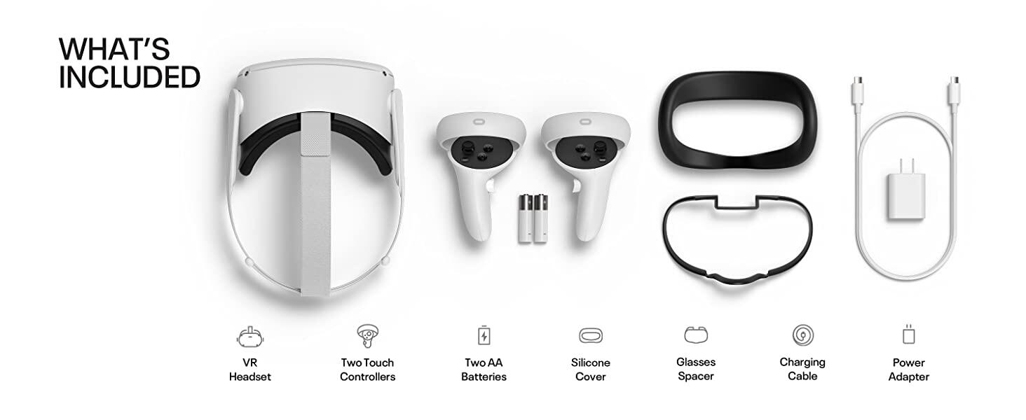 [HCM] [Trả Góp 0%] Kính Thực Tế Ảo VR Oculus Quest 2 128GB