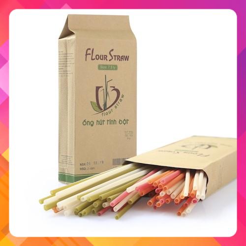 0,5kg Ống hút tinh bột gạo - Flour Straws (từ 100-120 ống)