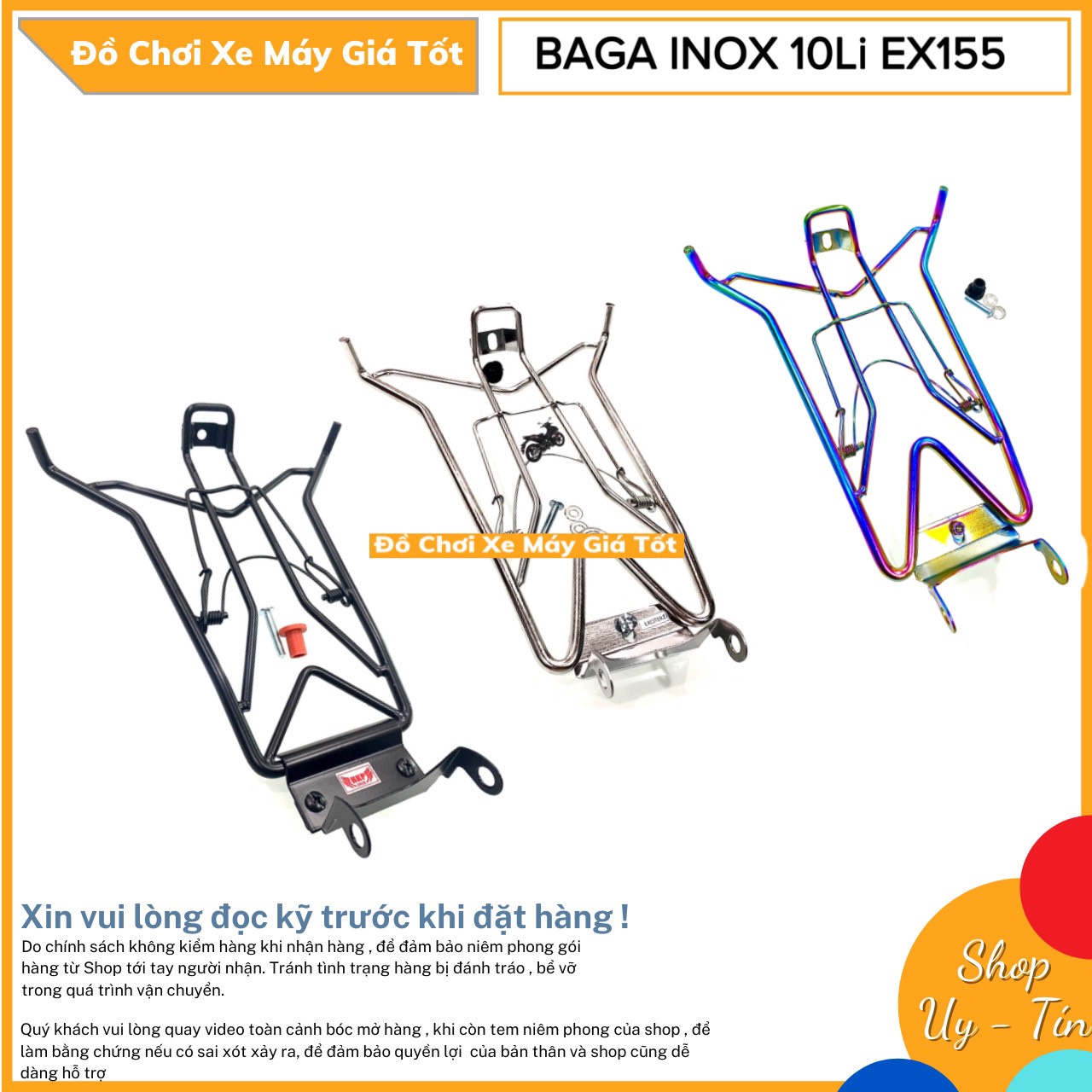 [HCM]BAGA INOX 10LI EXCITER 155