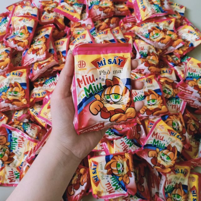 Mì Sấy Phô Mai Miu Miu 50 gói