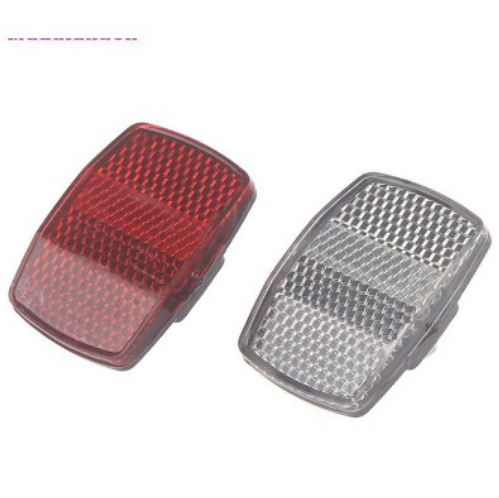 combo 2 miếng phản quang vuông gắn trước sau xe đạp