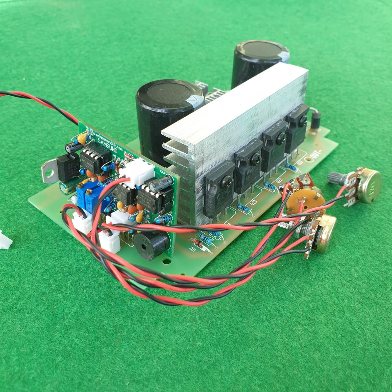 Mạch băm IGBT lắp sẵn mẫu mới 2025 (có chức năng thả cáp)