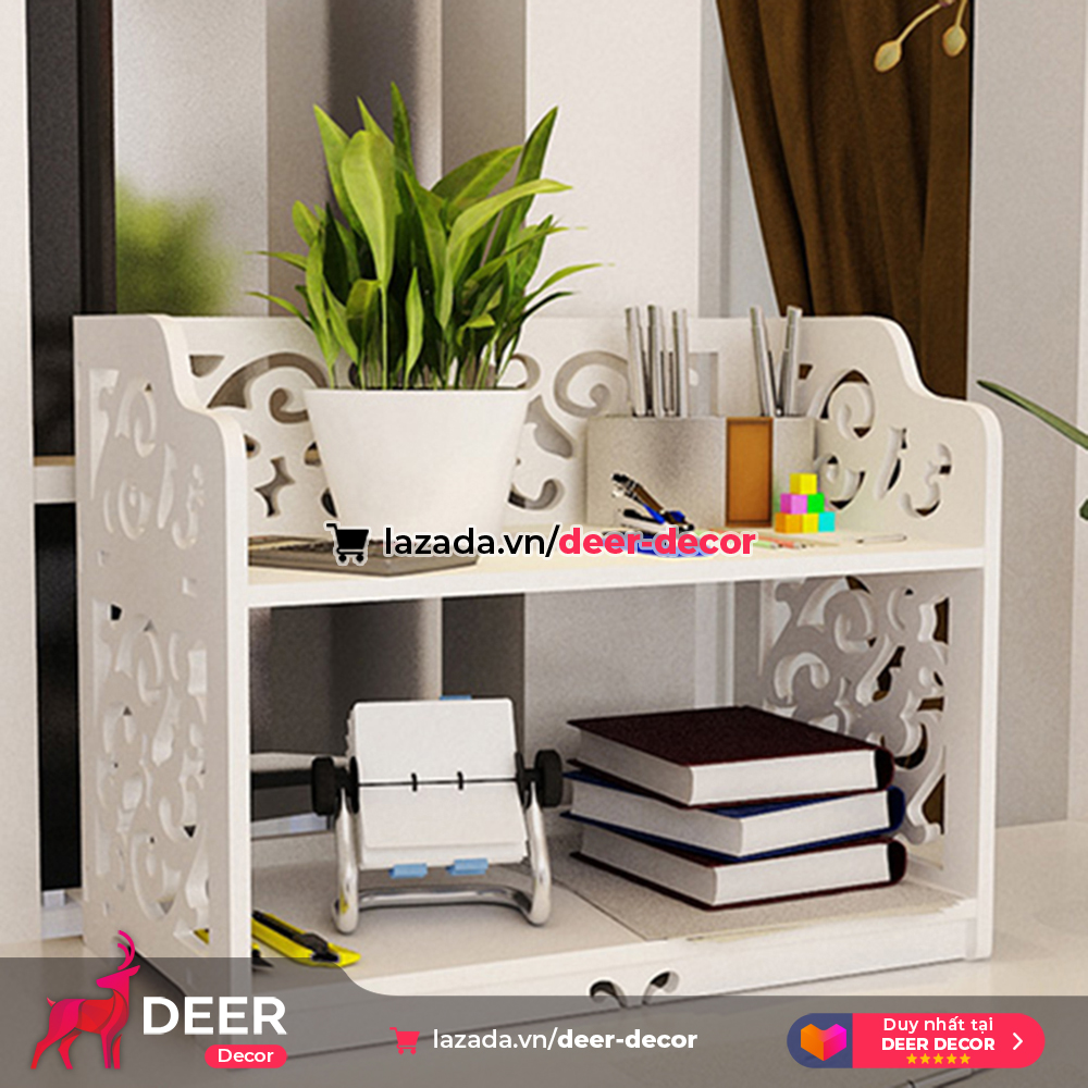Kệ Để Sách - Để Mỹ Phẩm - Để Gia Vị Phòng Bếp - DEER DECOR