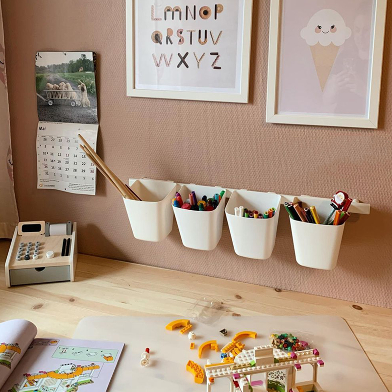 Bộ thanh treo, móc và giỏ treo đa năng Sunnersta IKEA 60cm
