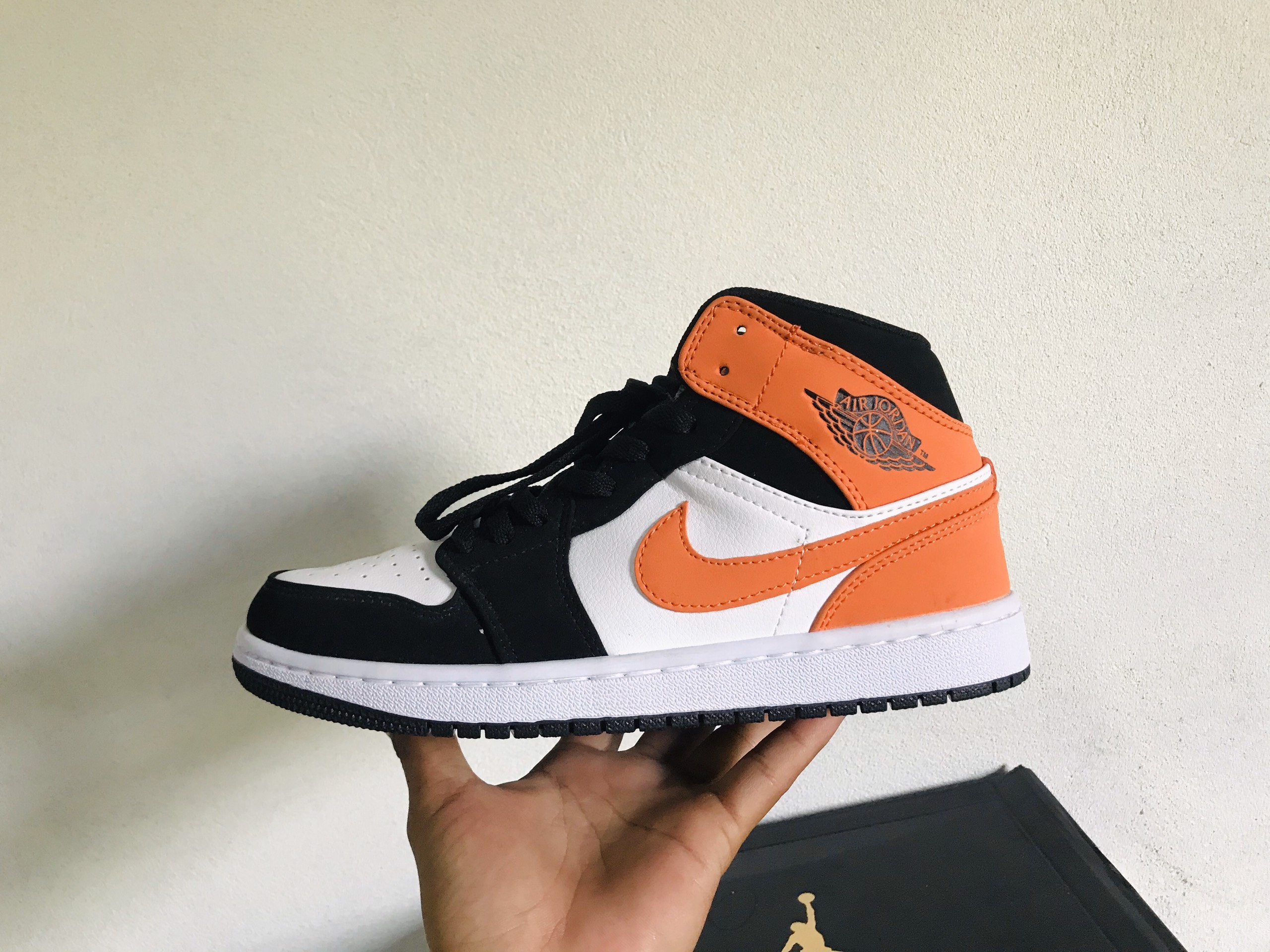 (FREESHIP+ QUÀ TẶNG)Giày Sneaker JD CAM ĐEN SIÊU CẤP [Full Box] D&P HÀNG SIÊU CẤP