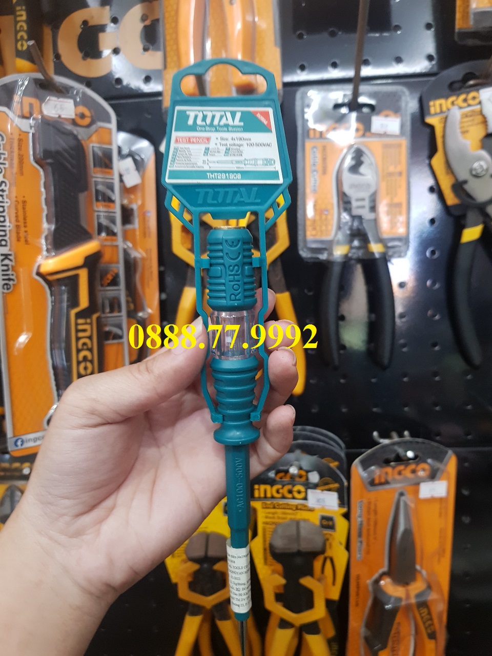 Bút thử điện total tht291908