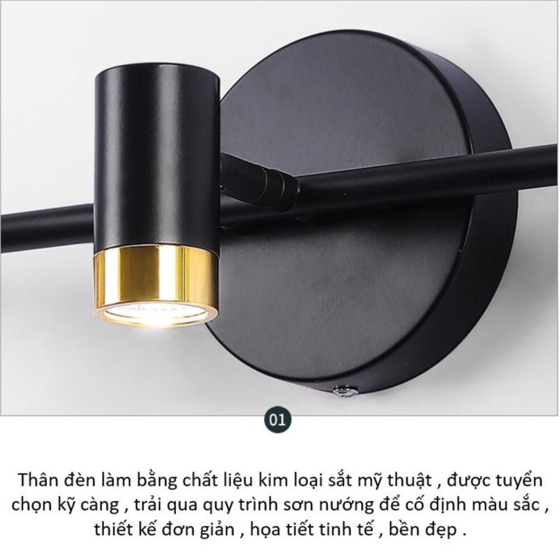 Đèn Soi Tranh - Đèn Led Rọi Gương Cao Cấp