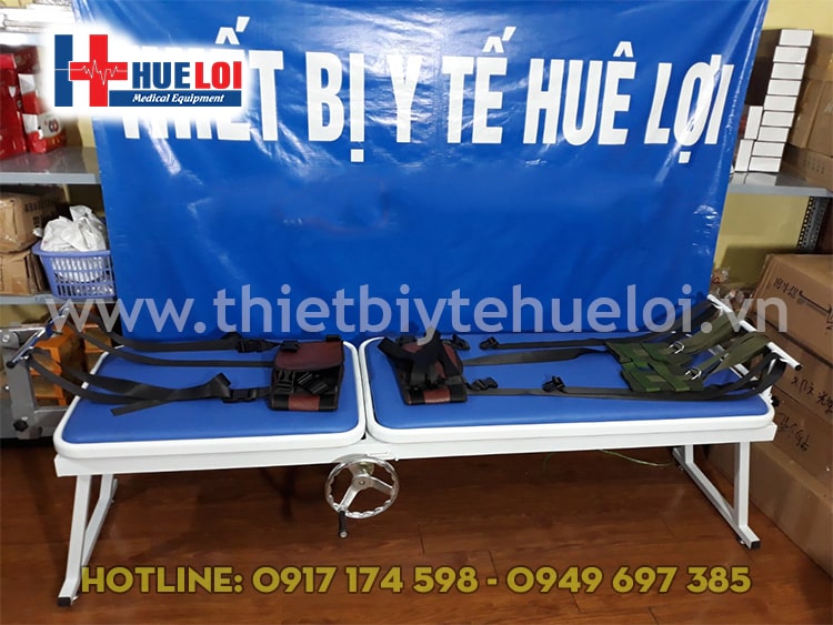 Giường kéo giãn đốt sống cổ - lưng giường cơ