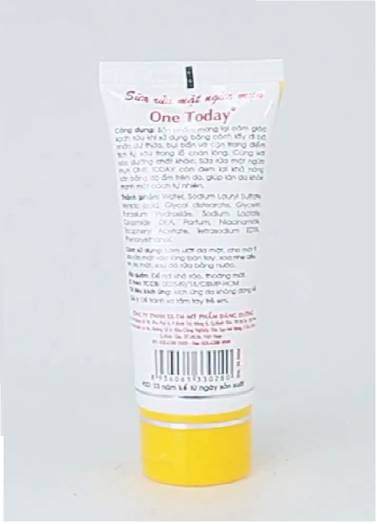 Sữa rửa mặt ONE TODAY trắng da, ngừa mụn 50ml