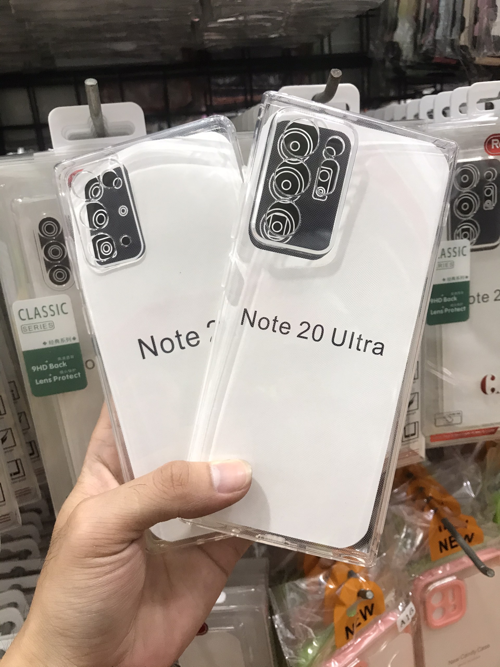 Ốp Trong Samsung Note 20 , Note 20 Ultra , Note 10 Plus , Note 10 , Note 9 , Note 8 Chính Hãng RealSky Có Che Chân Sạc