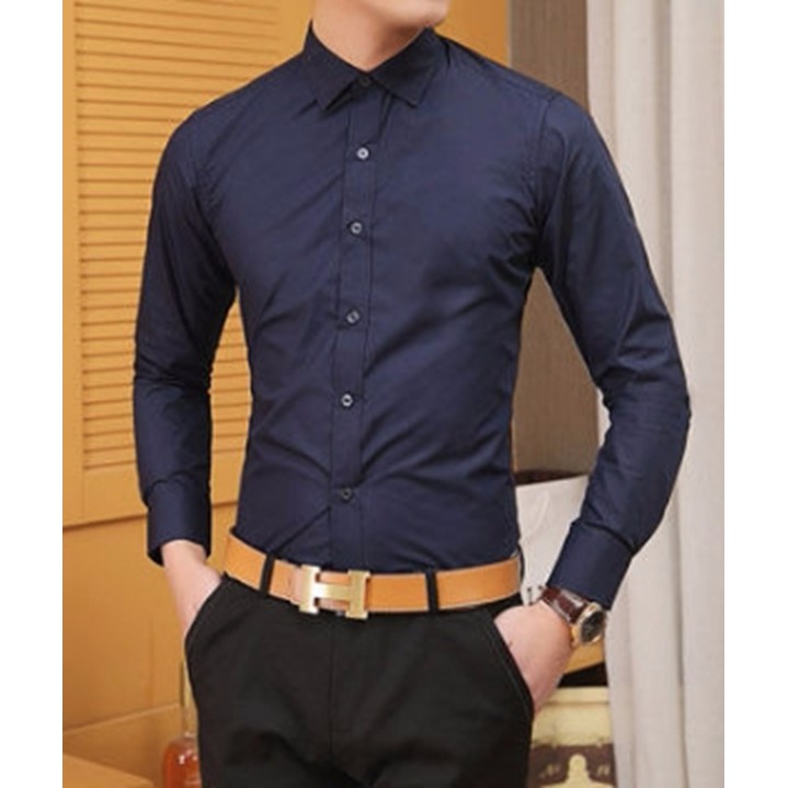 [HCM]Áo sơ mi nam dài tay cotton