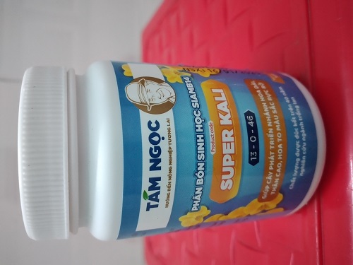 Phân bón Super Kali 13-0-46 lọ 100g