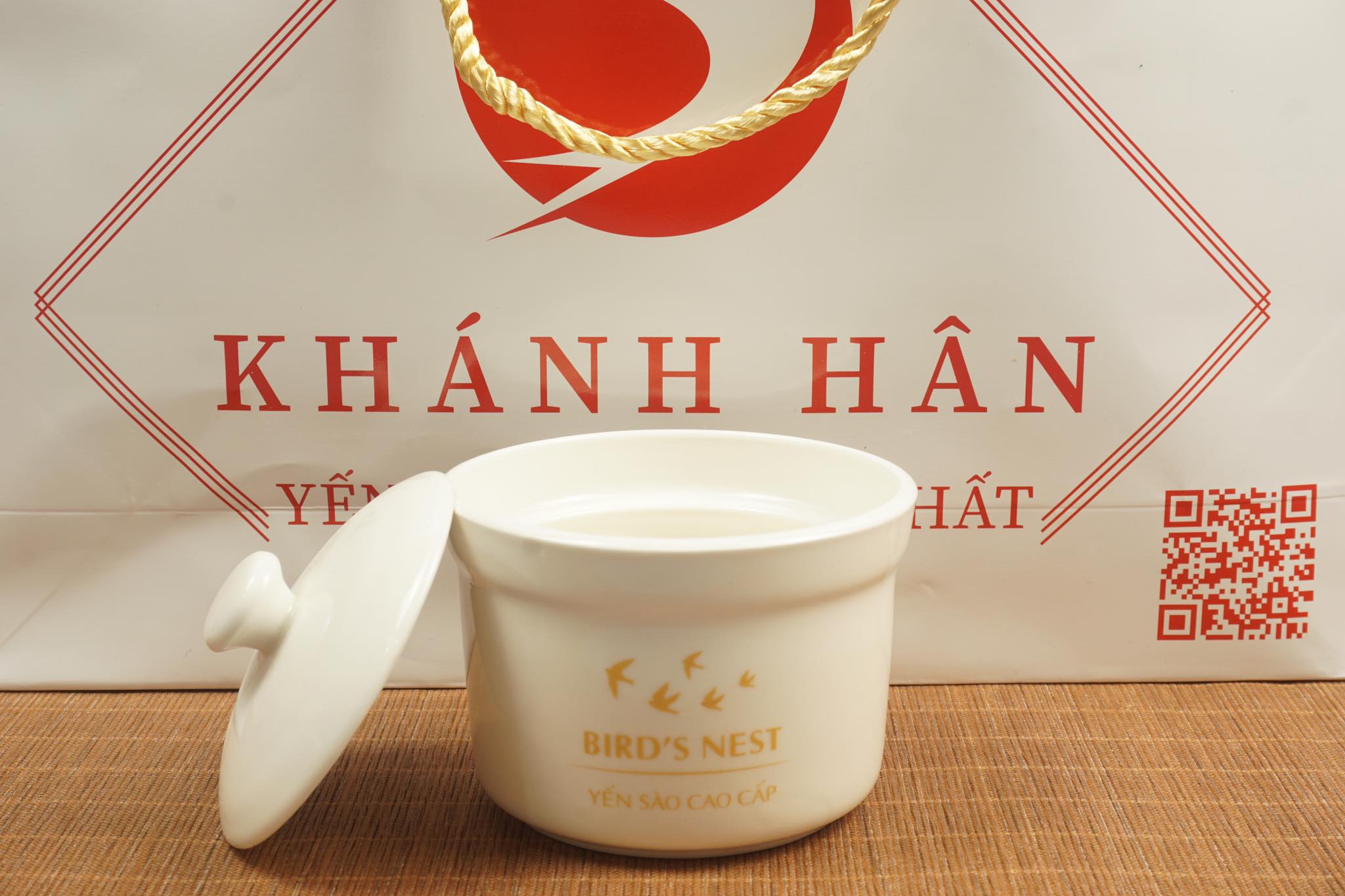 Thố sứ chưng yến hàng VN 250ml
