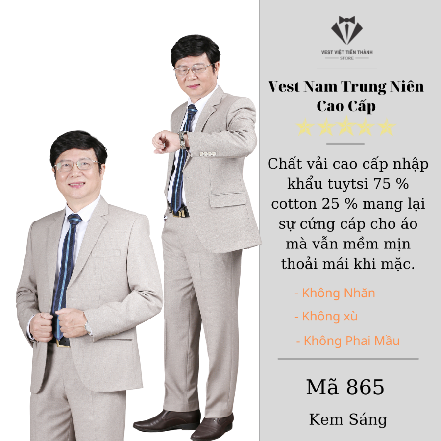 Giảm giá Bộ vest nam trung niên chính hãng Khánh Nguyễn Mã KN43 - Mua Thông  Minh