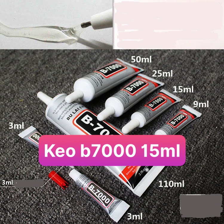 Keo dán viền màn hình điện thoại b7000 - 15ml loại 1