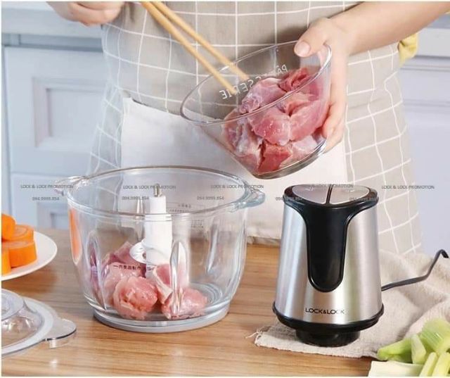 Máy Xay Thịt Dung Tích 2 lít Lock& Lock EJM171 (hàng chính hãng)