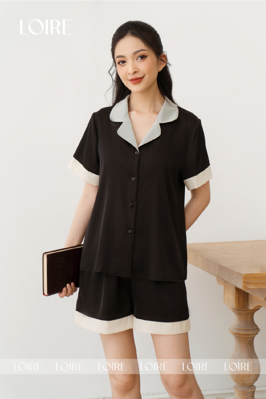 Bộ Pijama Basic Cộc Loirechic PCC07
