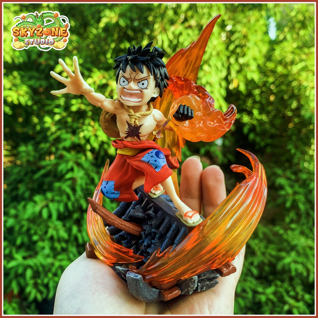 Mô hình chibi luffy mũ rơm one piece siêu mới