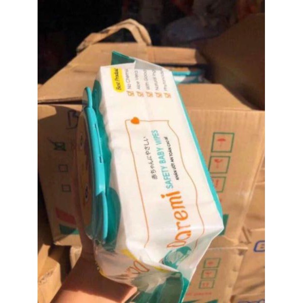 Khăn giấy ướt doremi 100 tờ không mùi
