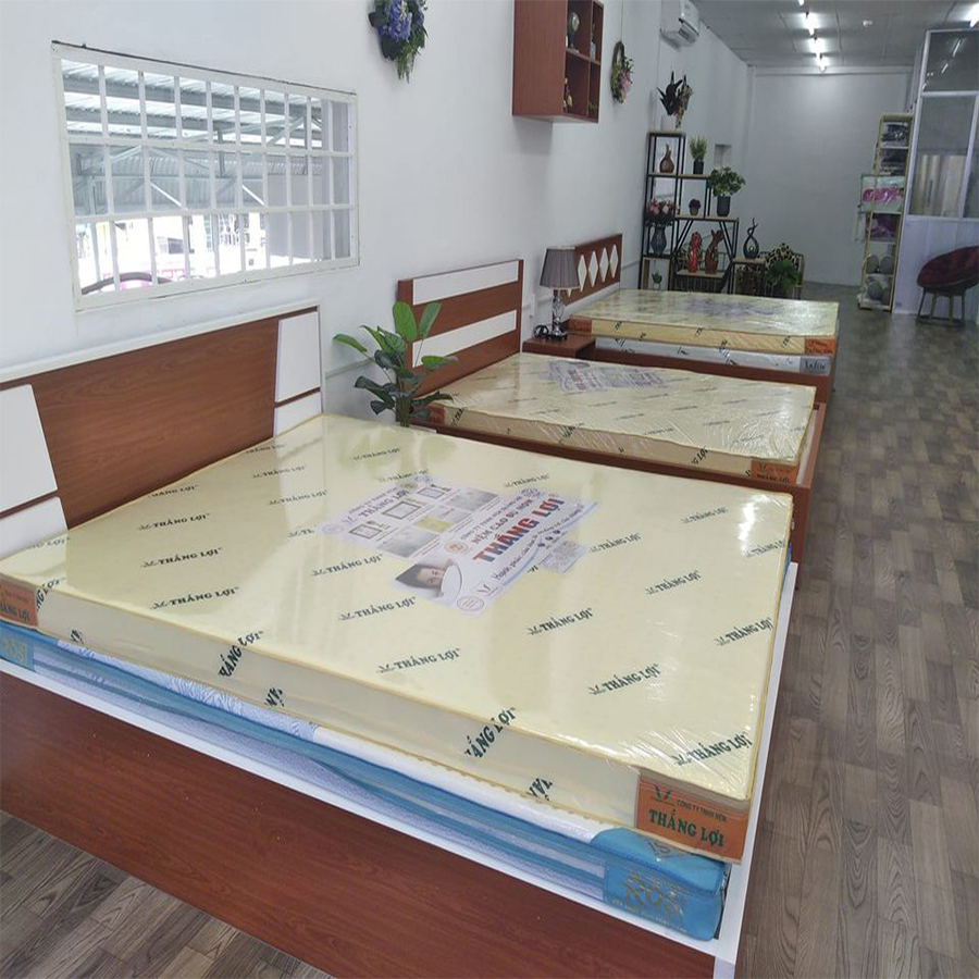 NỆM CAO SU Non size 1m8 x 2m x 10cm THẮNG LỢI