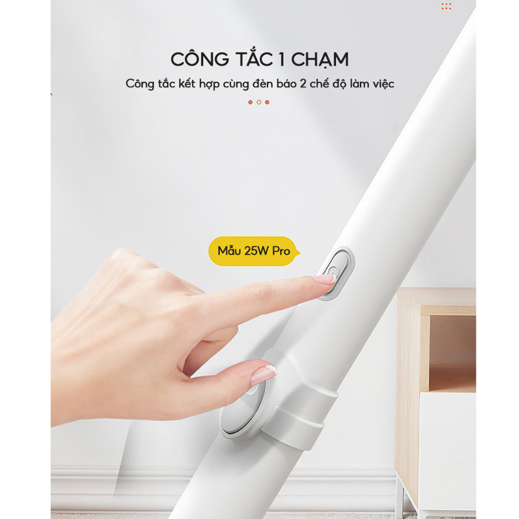 Chổi Cọ Nhà Vệ Sinh Bồn Cầu Toilet Không Dây Đa Năng SENNAI Công Suất 25W Pin 4000mAh - Hàng Chính Hãng Mẫu Mới