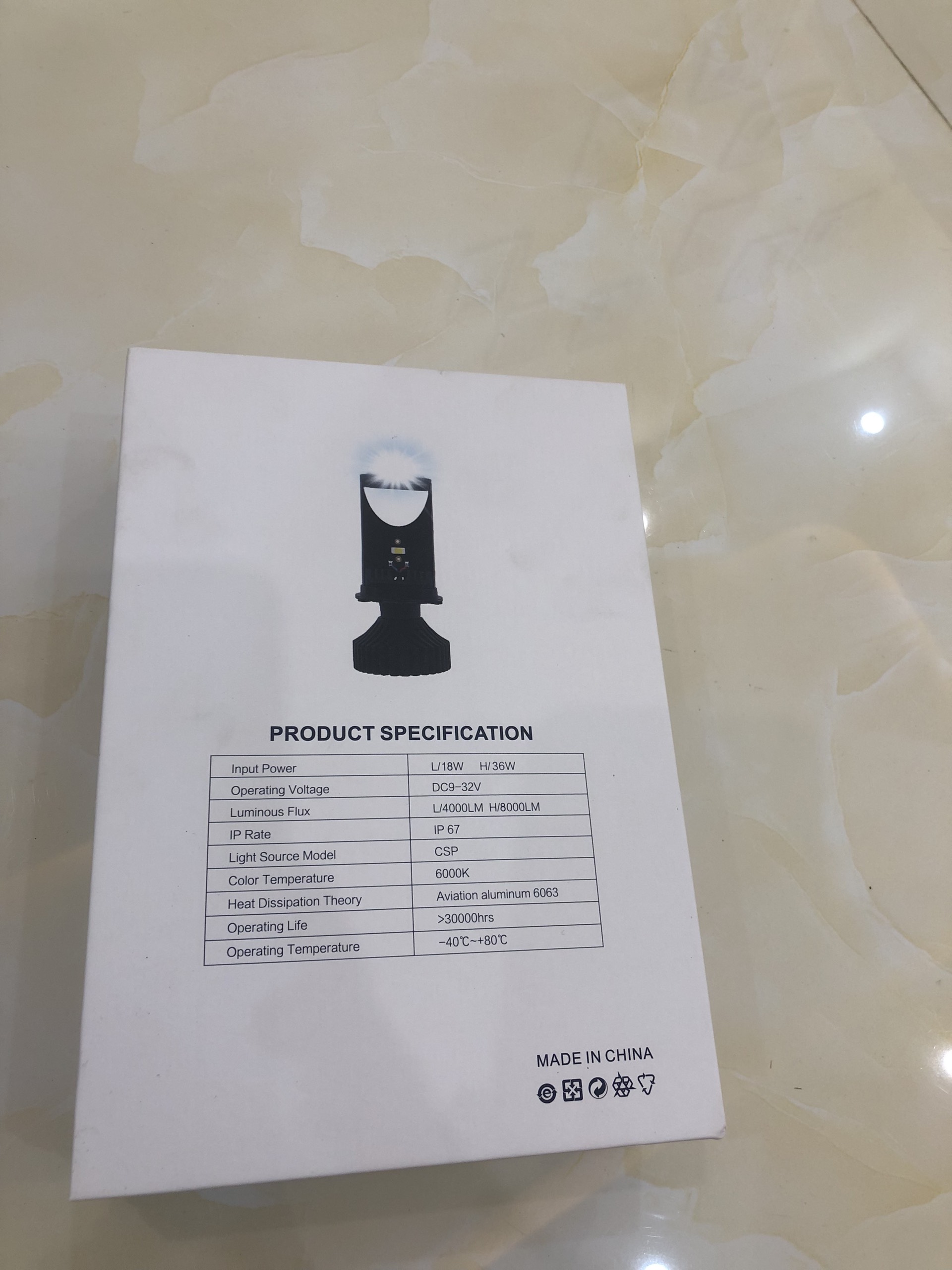 Đèn led bi cầu mini T9 bản cao cấp 2023 chân h4(1 đèn)