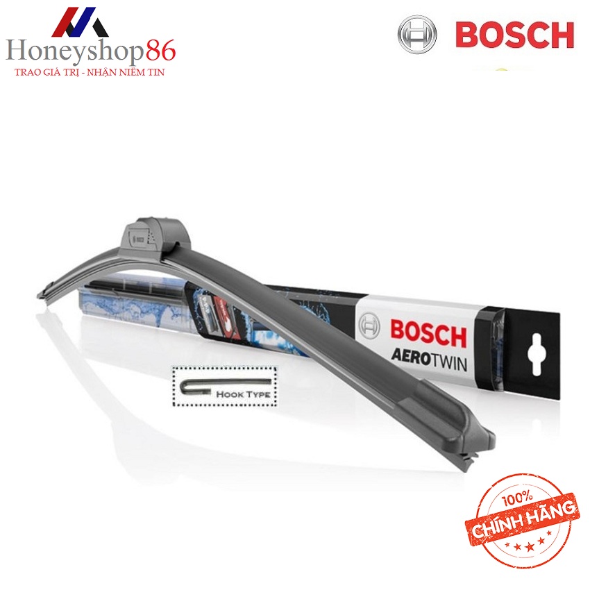 Gạt Mưa xe ô tô  Bosch Aero Twin thay thế cho các dòng xe :14”16”18”19”20”21”22”24”26”28” GOODYSHOP
