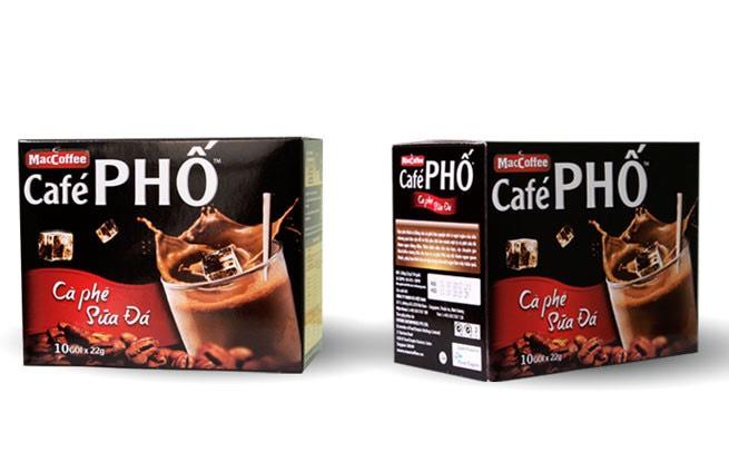 Cafe Phố Sữa Đá MacCoffee 10 gói x 24gr