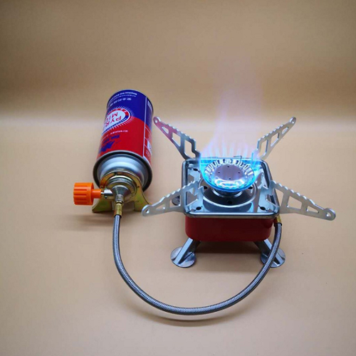 ( ĐANG SALE - 50% ) Bếp gas mini du lịch xếp gọn hợp kim thép chắc chắn, đánh lửa tự động chuyên phượt thủ sử dụng an toàn với bình gas mini đã qua kiểm duyệt