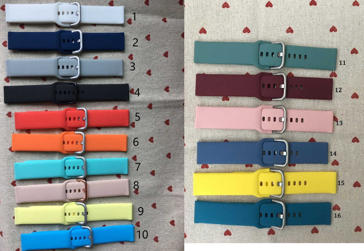 Dây silicon Samsung Galaxy Watch Active 1 & 2