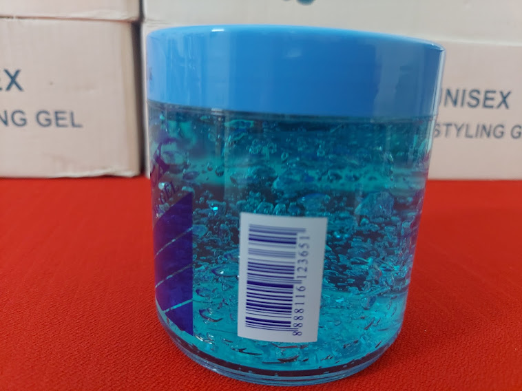 02 Gel vuốt tóc unisex Jacqualine 340gr (Blue)