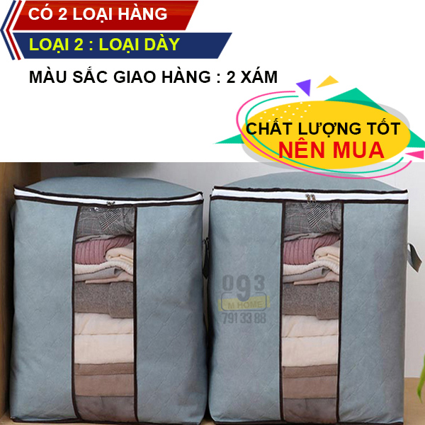 Túi Đựng Quần Áo Size 48x48x27cm