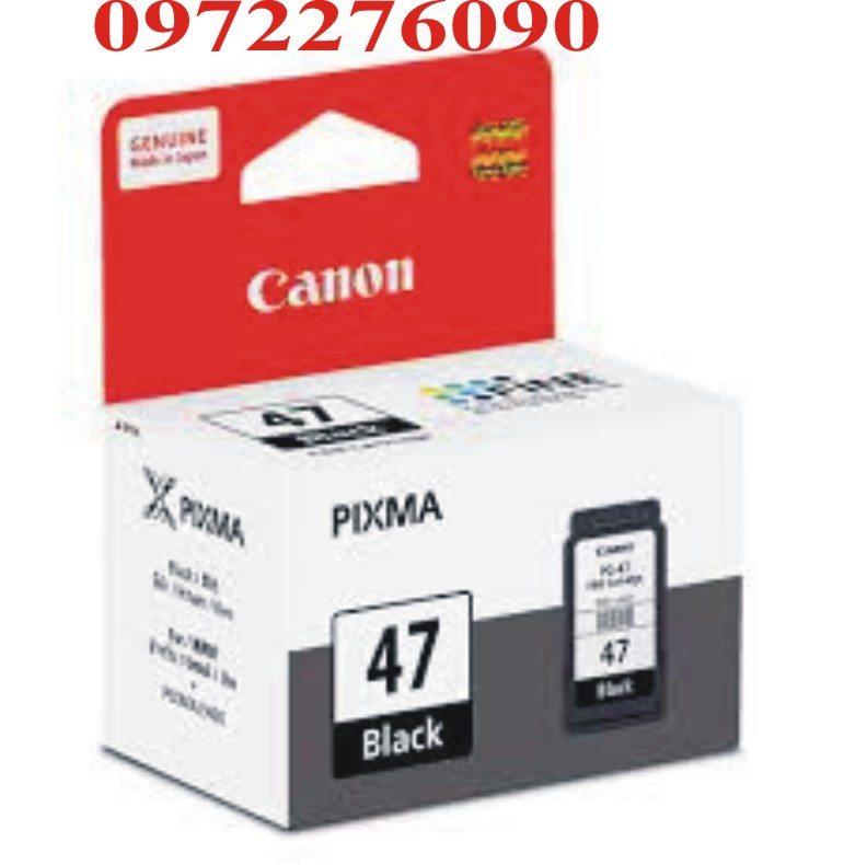 Mực in phun Canon PG 47 dùng cho máy in E400, E410, E460, E480