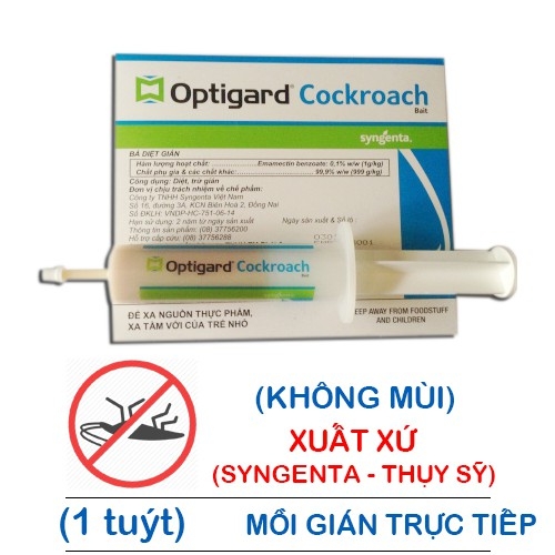 GEL DIỆT GIÁN ĐỨC Optigard của Hãng Syngenta
