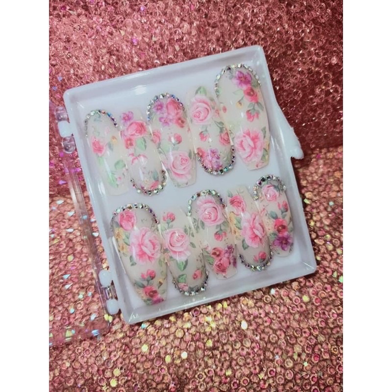 Hộp đựng móng úp- hộp đựng lông mi dài ( set 10hộp)