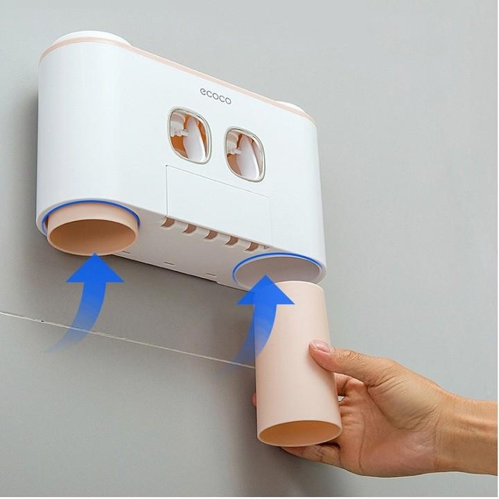 Bộ nhả kem đánh răng tự động cao cấp ecoco