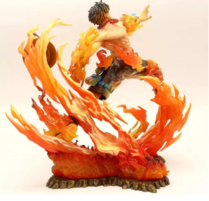 Mô Hình One Piece Mô Hình Ace Rực Lửa ss2 đẹp 21cm
