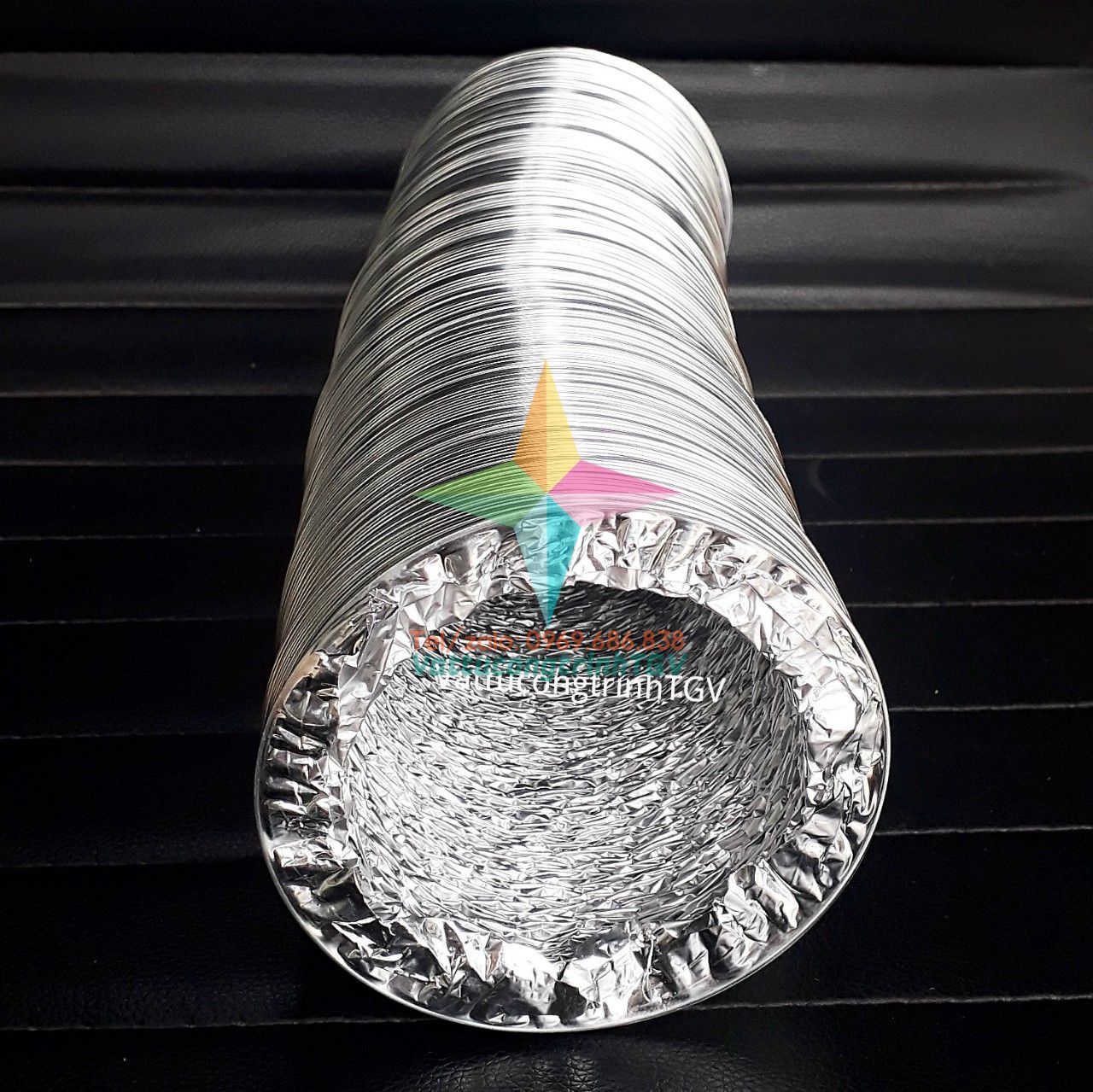 Ống gió Bạc TGV D300mm x 8m
