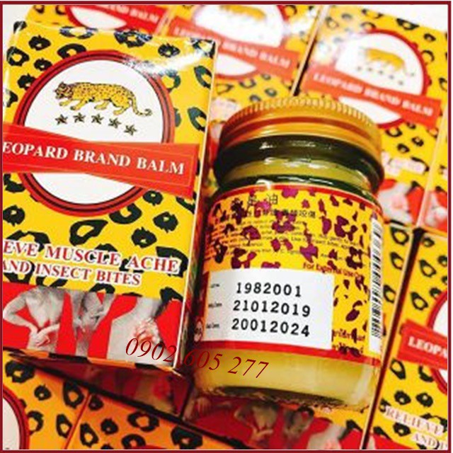 Dầu cù là con báo Leopard Brand Balm Thái Lan