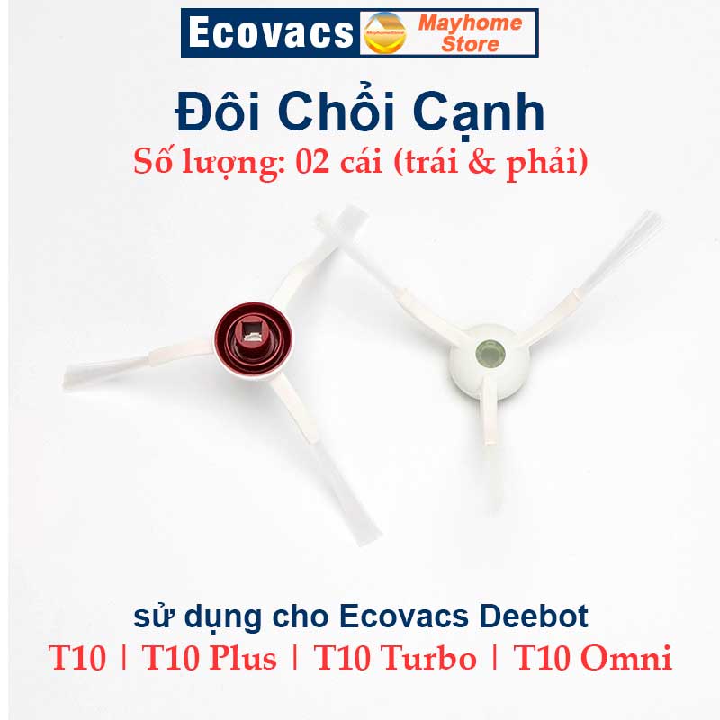 Phụ kiện robot ecovacs deebot t10, t10 plus, t10 turbo, t10 omni, phụ kiện robot hút bụi lau nhà ecovacs deebot