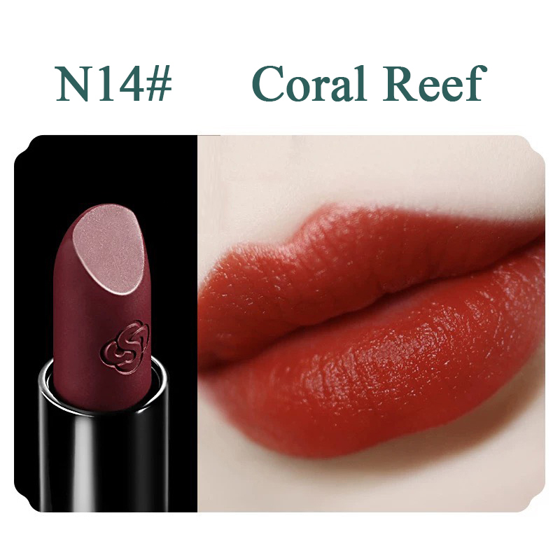 Son Môi SAKURA SOONPURE 16 Màu Chuẩn Lâu Trôi Dưỡng Ẩm 4g