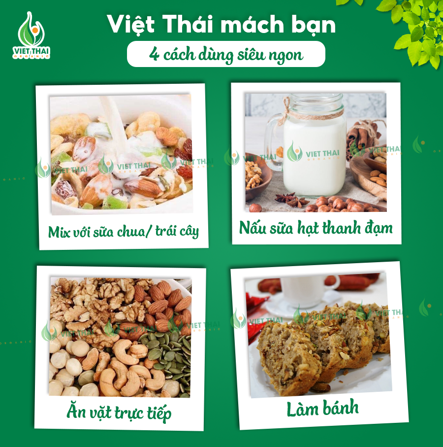 【CAO CẤP】Hỗn Hợp Hạt Mix Mourads Úc 500g (Hạnh nhân óc chó macca hạt bí hạt dẻ cười...)